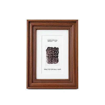 10x15 cm Ahşap Fotoğraf Çerçevesi (WF107-BR46) - 3