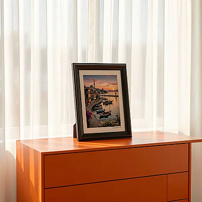 10x15 cm Ahşap Fotoğraf Çerçevesi (WF113-BR46) - 2