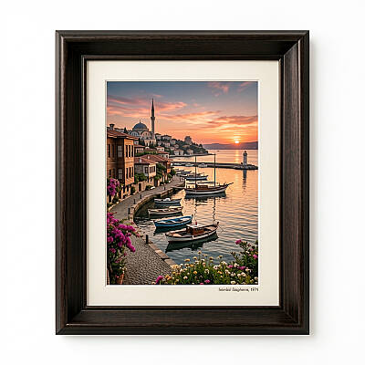 10x15 cm Ahşap Fotoğraf Çerçevesi (WF113-BR46) - 3