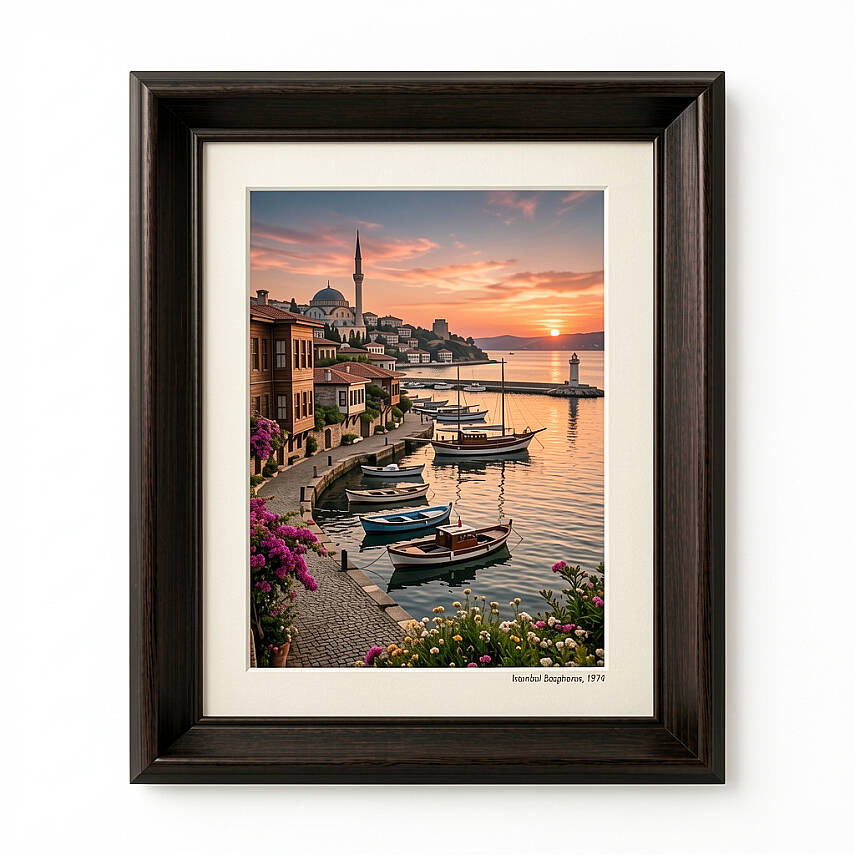 10x15 cm Ahşap Fotoğraf Çerçevesi (WF113-BR46) - 3