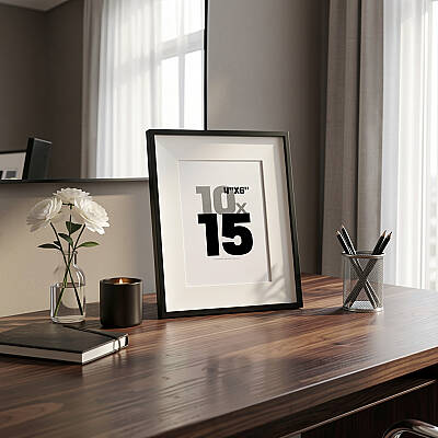 10x15 cm Fotoğraf Çerçevesi Siyah (YL-340) - 