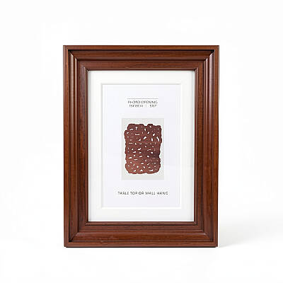 13x18 cm Ahşap Fotoğraf Çerçevesi (WF107-BR57) - 3