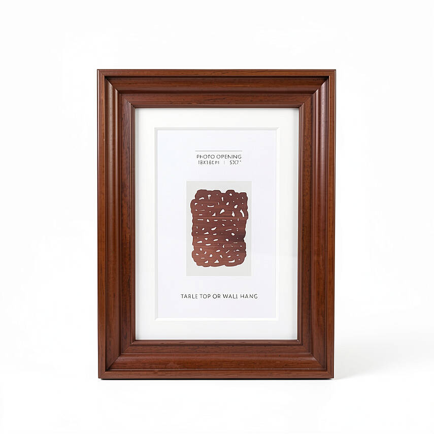 13x18 cm Ahşap Fotoğraf Çerçevesi (WF107-BR57) - 3
