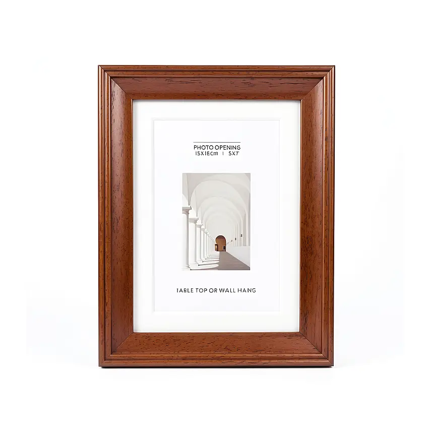 13x18 cm Ahşap Fotoğraf Çerçevesi (WF109-BR57) - 3