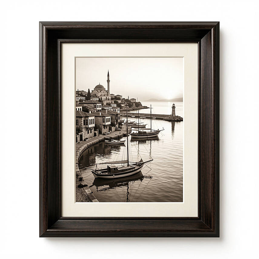 13x18 cm Ahşap Fotoğraf Çerçevesi (WF113-BR57) - 3