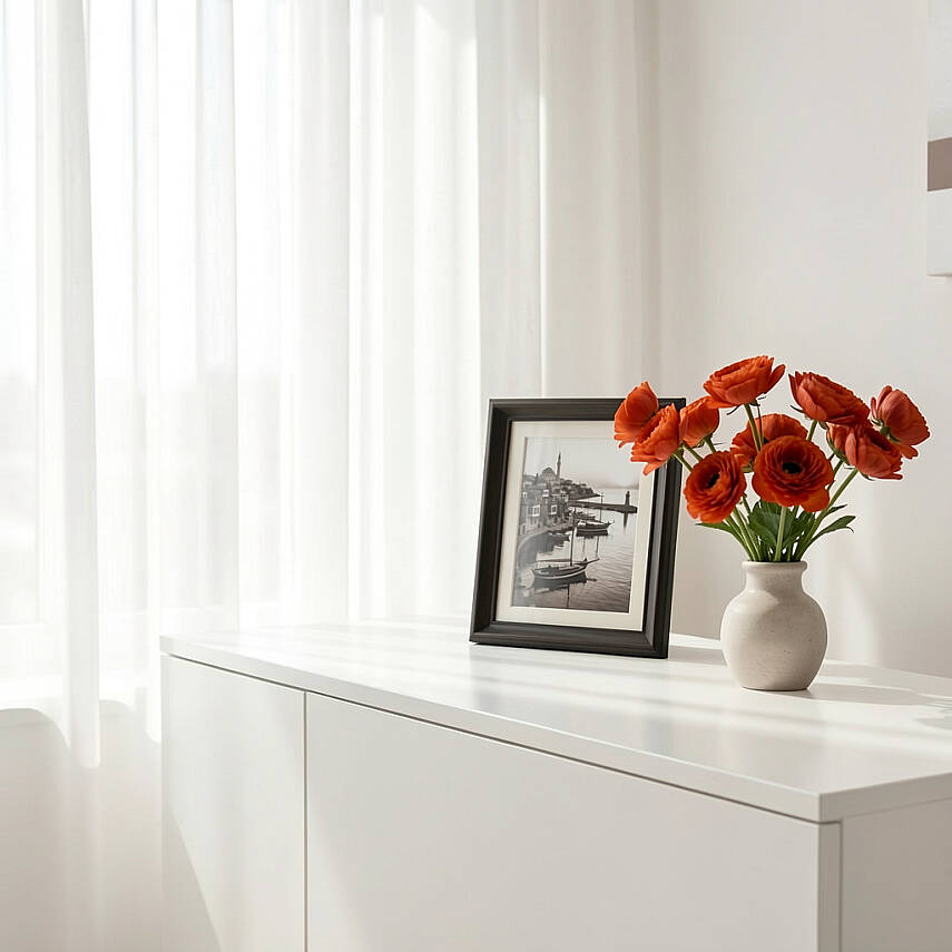 13x18 cm Ahşap Fotoğraf Çerçevesi (WF113-BR57) - 2