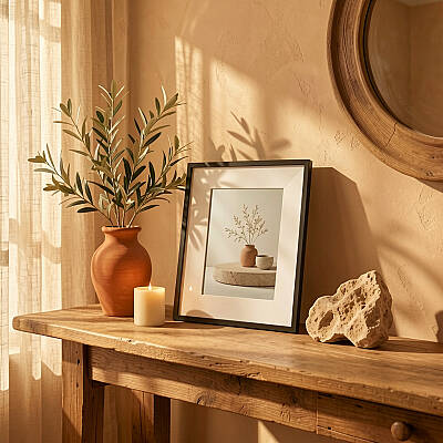 13x18 cm Fotoğraf Çerçevesi Siyah (YL-340) - 