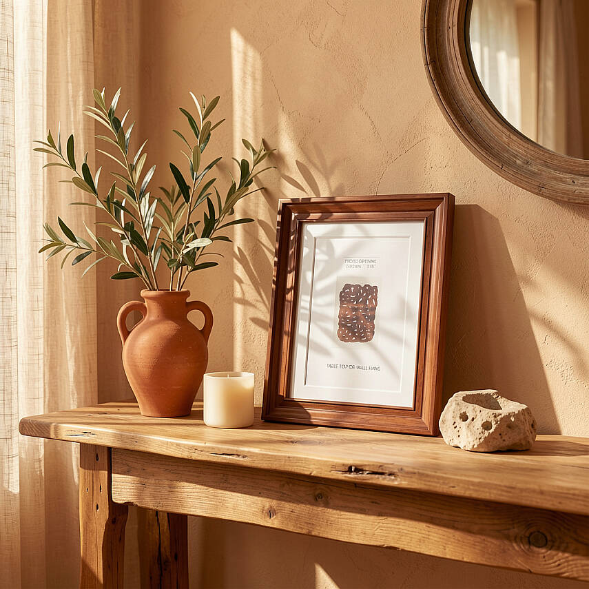 15x20 cm Ahşap Fotoğraf Çerçevesi (WF107-BR68) - 3