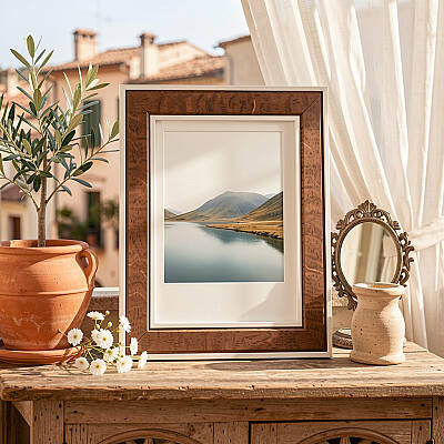 15X20 cm Fotoğraf Çerçevesi Taba / Açık Kahverengi (YL-184C) - 