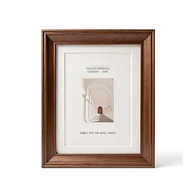 20x25 cm Ahşap Fotoğraf Çerçevesi (WF109-BR80) - 3