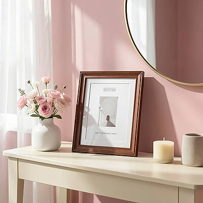 20x25 cm Ahşap Fotoğraf Çerçevesi (WF109-BR80) - 2