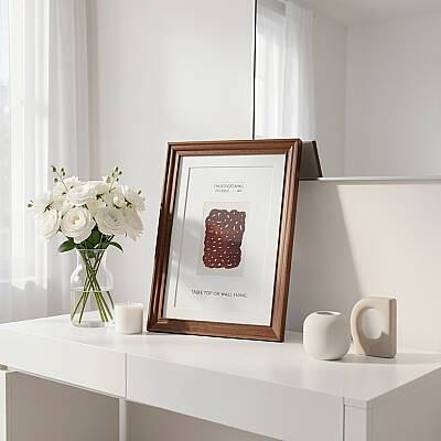 21x30 cm Ahşap Fotoğraf Çerçevesi (WF107-BRA4) - 2