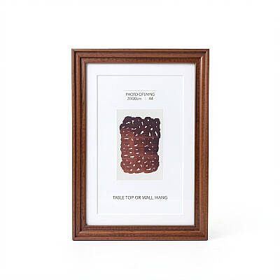 21x30 cm Ahşap Fotoğraf Çerçevesi (WF107-BRA4) - 3