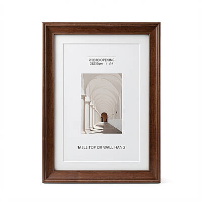 21x30 cm Ahşap Fotoğraf Çerçevesi (WF109-BRA4) - 3